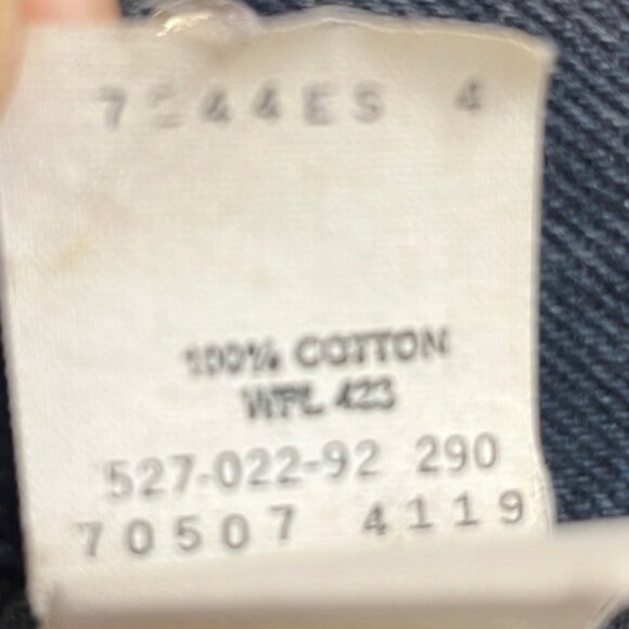 Levi's Vintage Denim Trucker Jacket 70507 Made in USA Black Tab - Picture 14 of 14